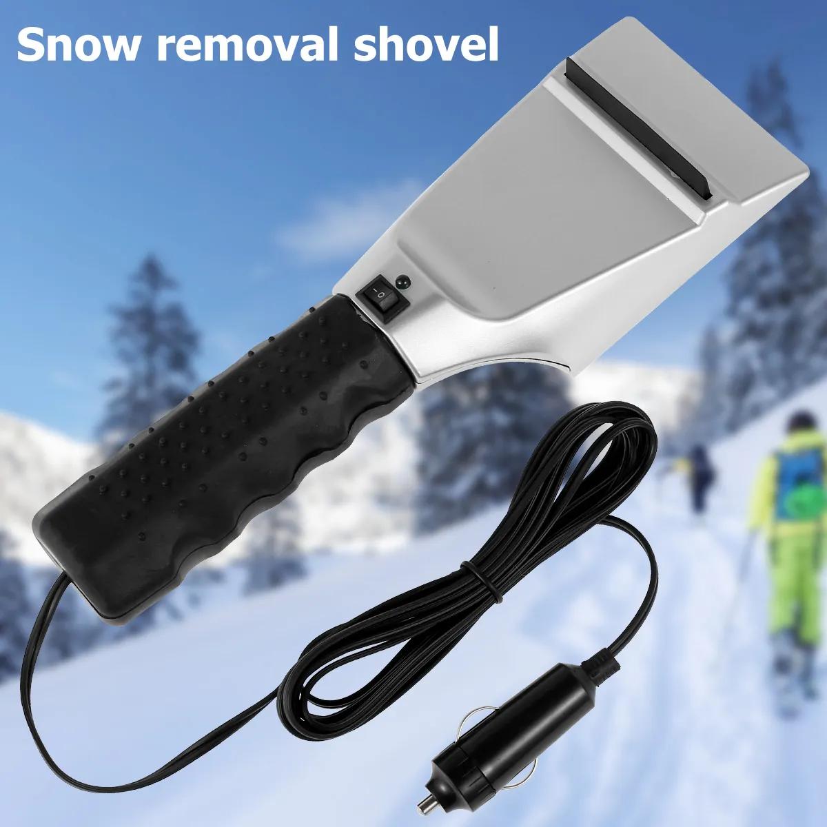 

Автомобильный подогреваемый скребок для снега и льда, лопата, инструмент 12 В 15 Вт, электрооборудование для автомобиля, лопата для снега для автомобиля, внедорожника, грузовика, автомобиля, аксессуары 1PCS