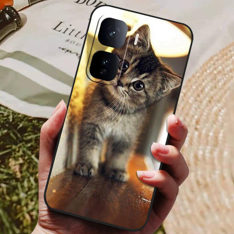 For Vivo iQOO Neo 10 Case Wolf Lions Black TPU Soft Silicone Coque for Vivo iQOO Neo 10 Pro Phone Back Cover Neo10 Pro 5G Shells
