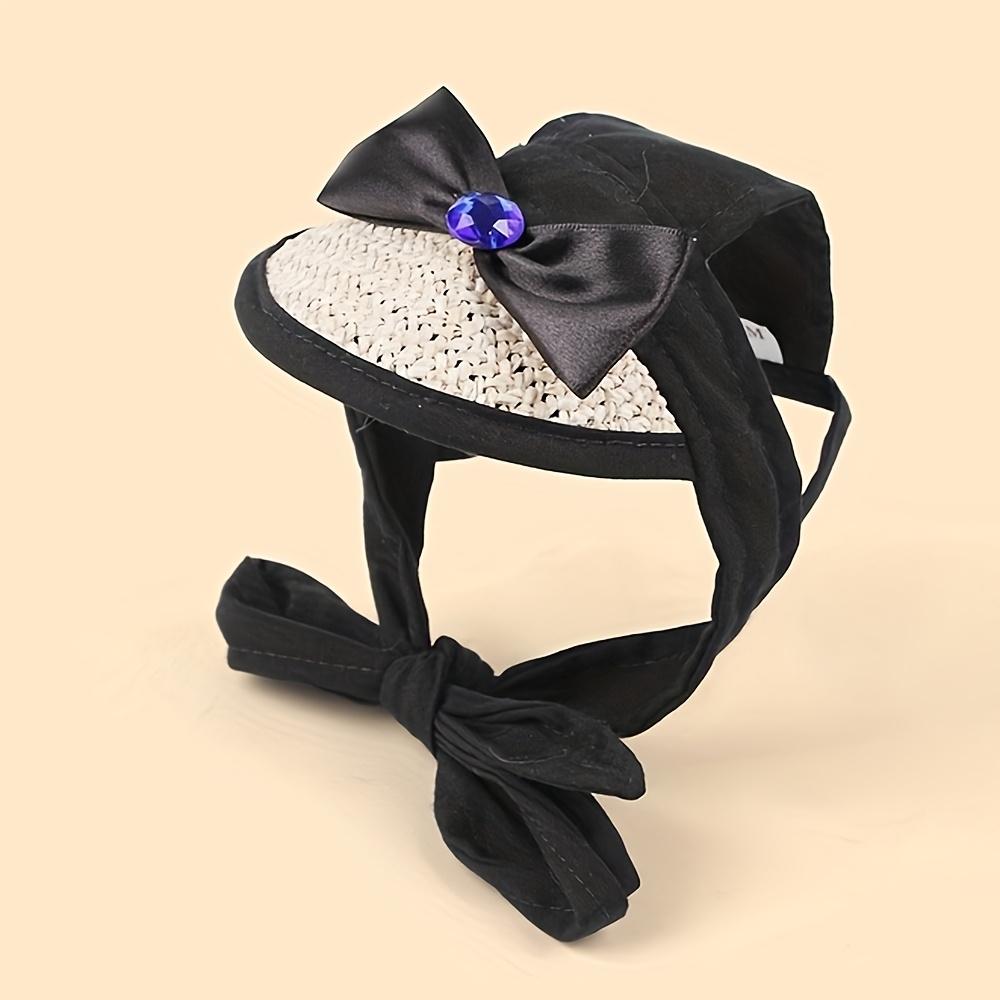 Adjustable Dog Baseball Cap Outdoor Cute Pet Hat for Cats Dogs Breathable Pet Sun Hat with Ear Holes Puppy Headwear Pet Supplies