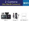 Wifi 3 Channel Camera Mini Car Dvr Dash Cam HD1080P Dash Camera Dual Len Dashcam Video Recorder Black Box 24H Parking Monitoring