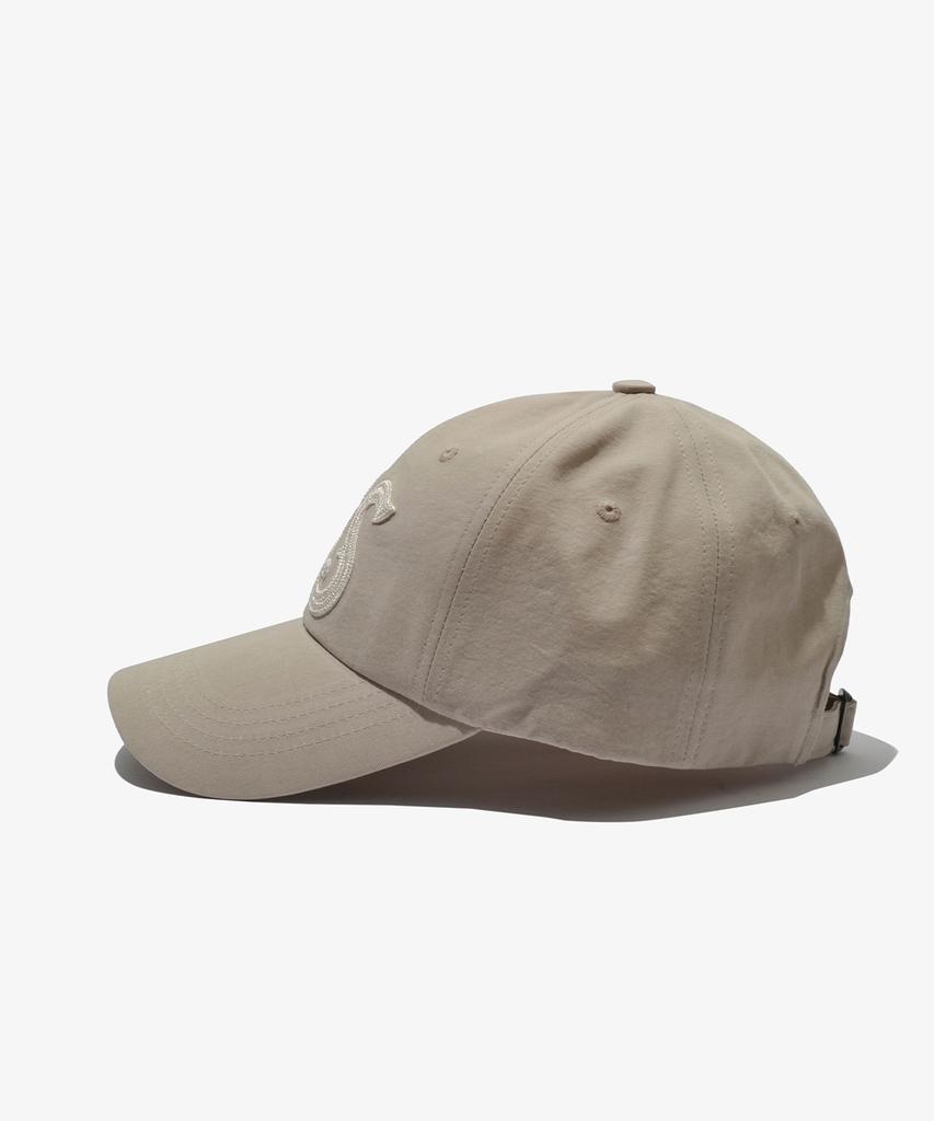 Leoseuteuaenseuton C_Chain Stitch Ball Cap Beige