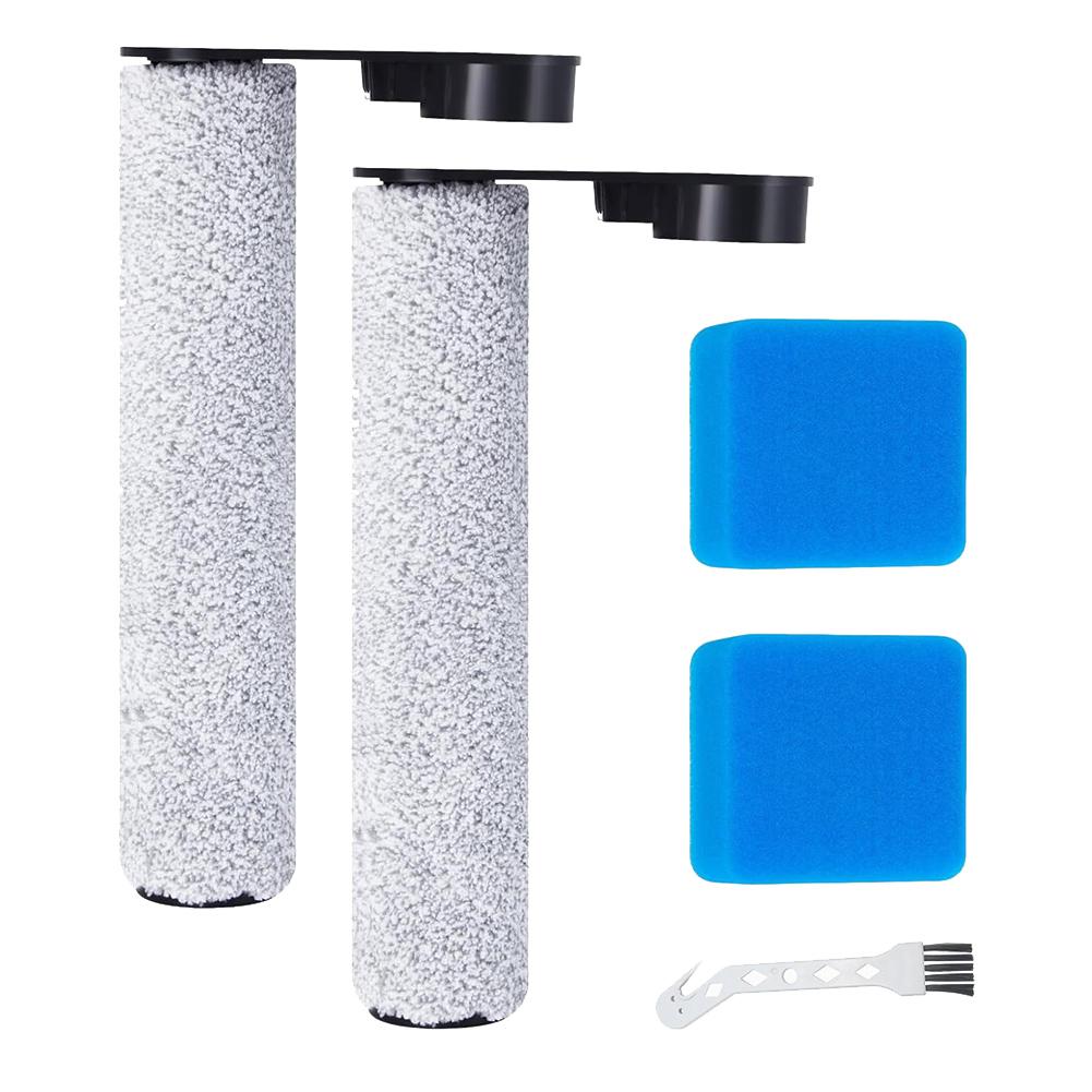 For Eureka Vacuum Cleaner Soft Wool Sponge Brush Rollers Replacement Kit