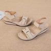 New Sandals Shoes Women Soft Women's Sandals Slip On Open Toe Walking Shoes Slipper Party Footwear Female Zapatillas Muje