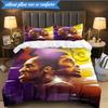 A Basketball Legend 3pcs K-pop Music Group Bedding set,Ideal for Bedroom, Dormitory,Including Duvet Cover And 2pcs Pillowcases,Fan Gifts