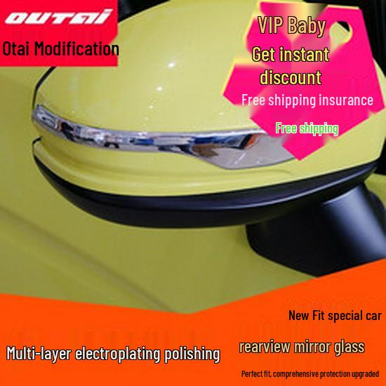 Outai Headlight Trim, Cover, and Frame for 2014-2018 New Fit