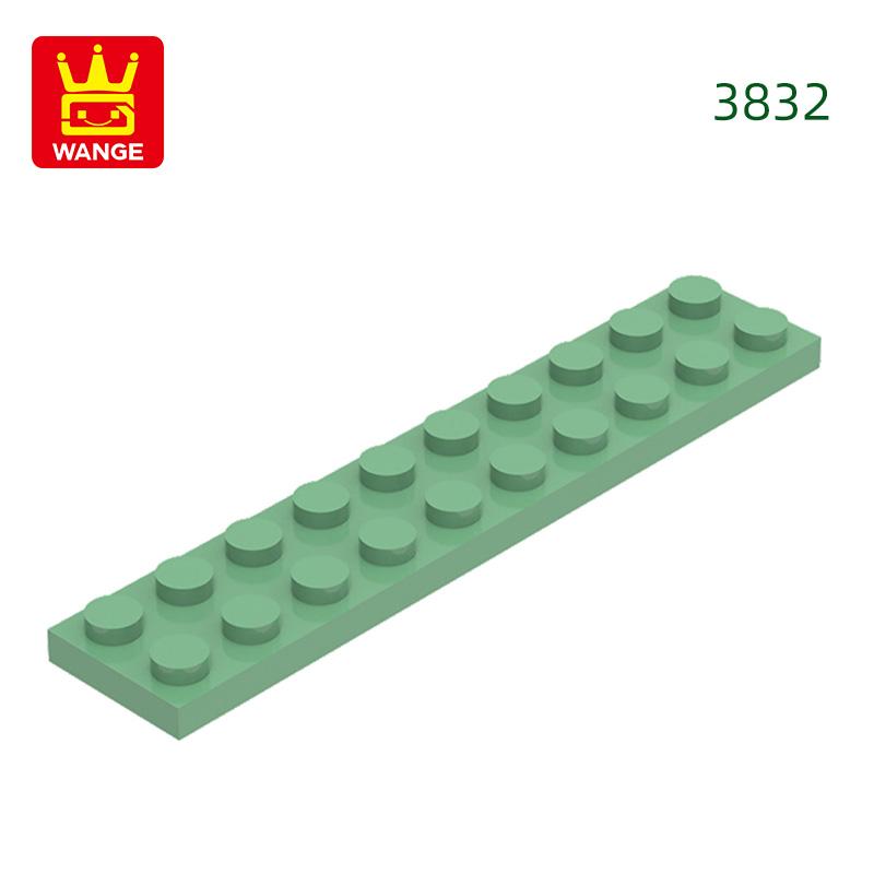 Non-Toxic 34Pcs/Lot 3832 2X10 Base Building Block Moc Board Parts Compatible With Bricks Diy Children Assembly Toys Gift Box