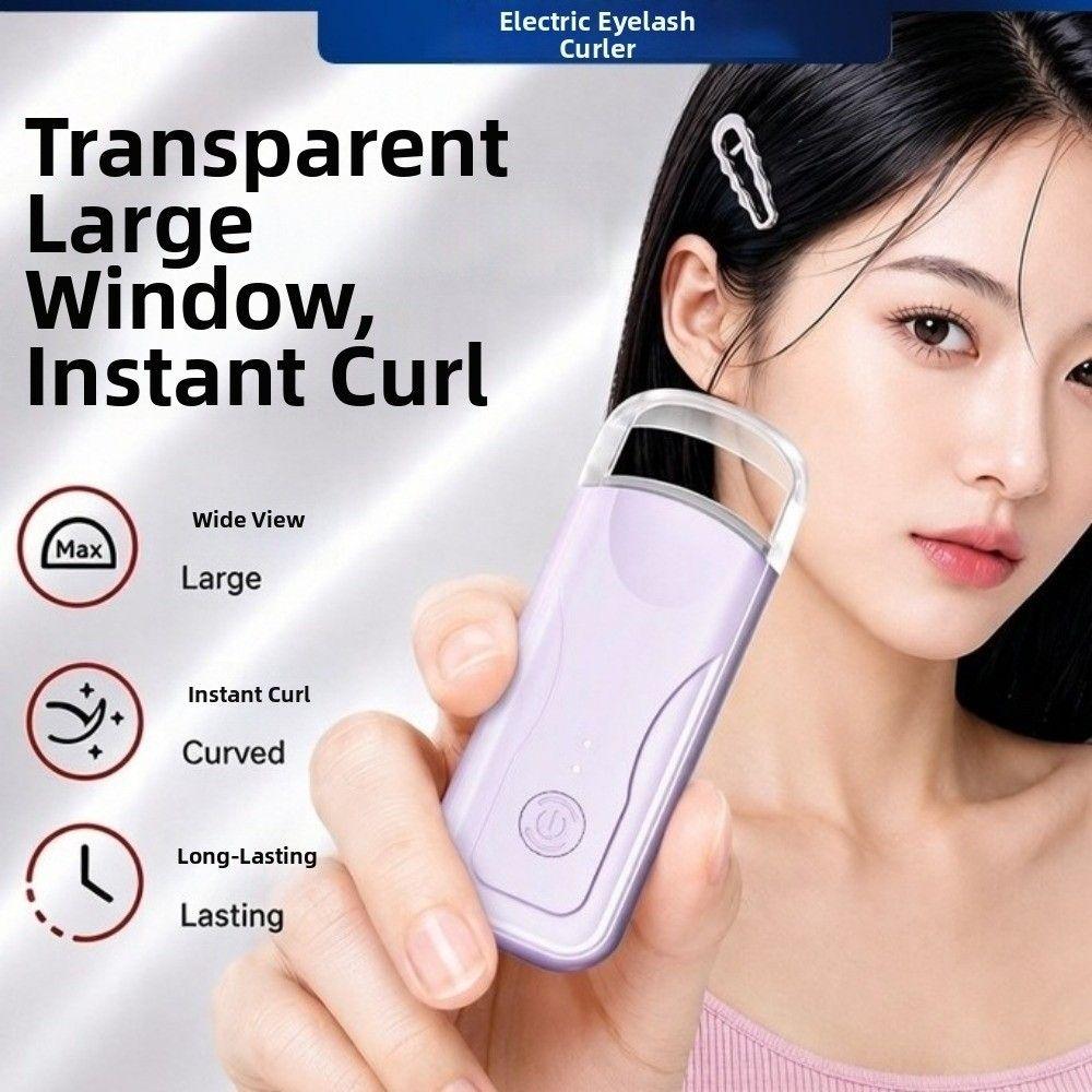 Fast Heating Electric Lash Curler USB Charging Lash Curling Tool For Daily Makeup