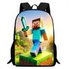 Minecraft Printed Backpack Children'S Elementary School Bag