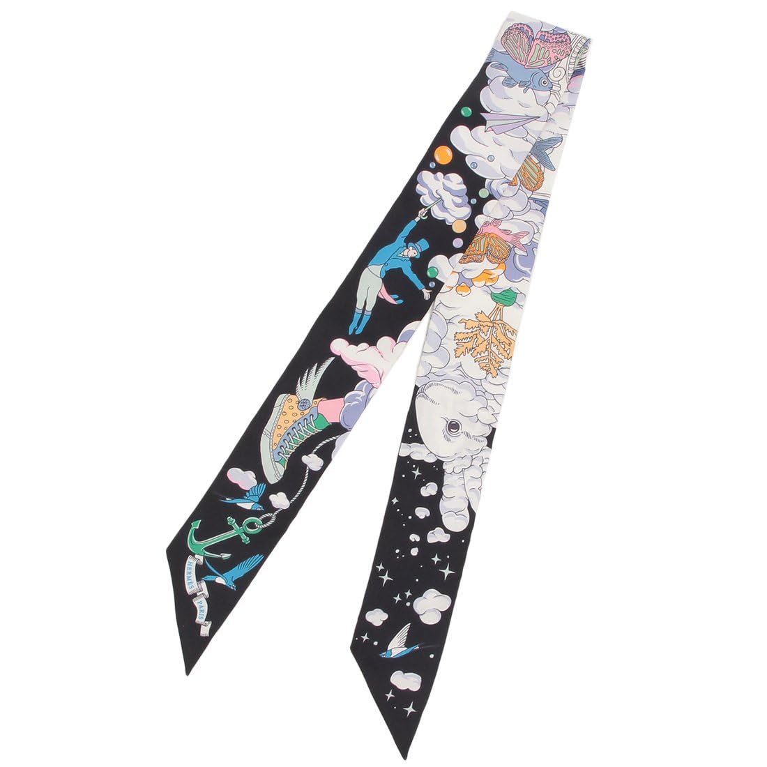 

Хустка Бандана Твіллі Багатоколірна Чорна H063900 S 14 [Hermes] Жіноча [Товар]