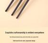14-Piece Animal Hair Makeup Brush Set - Skin-Friendly Wool Powder Brushes