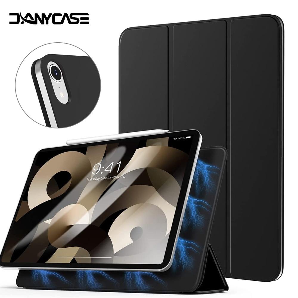 

DANYCASE для 2021 iPad Mini 6 Чехол Тонкий магнитный защитный чехол Смарт-чехол для воздуха 4 5 10.9 2020 2021 Pro 11 2018 12.9 Крышка