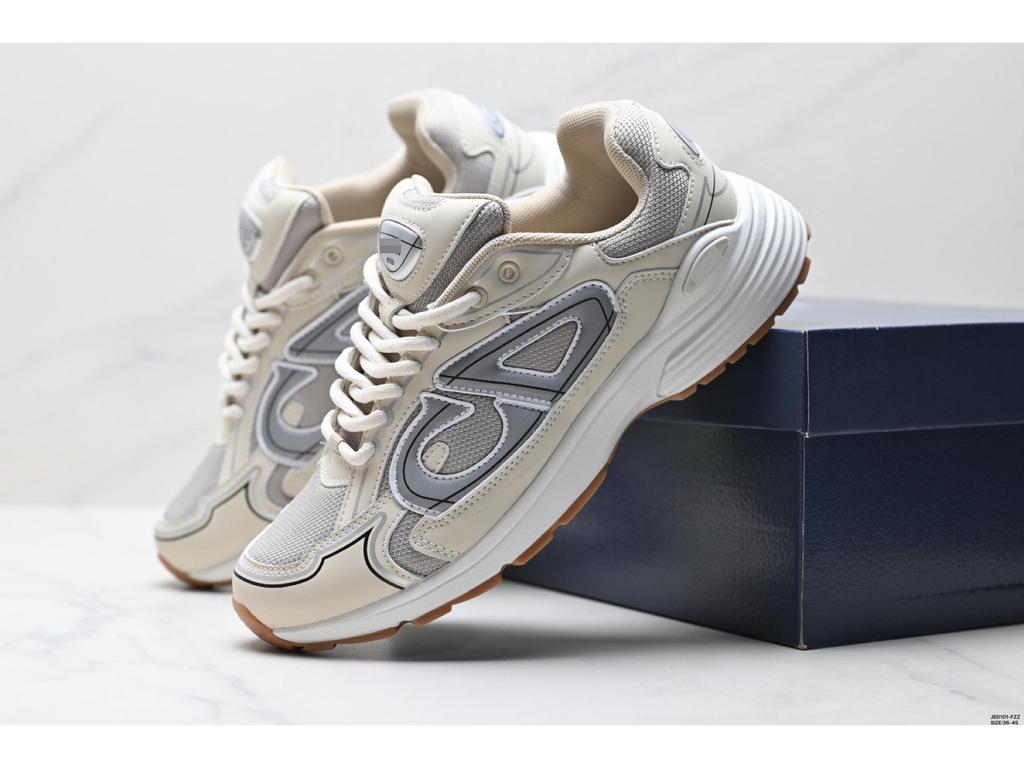 Pantofi Sport Albi Versatili Casual cu Șireturi pentru Creșterea Înălțimii - Unisex, Model B30