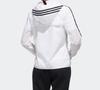 adidas Jackets Women's White Hooded Moderate Other FT2881