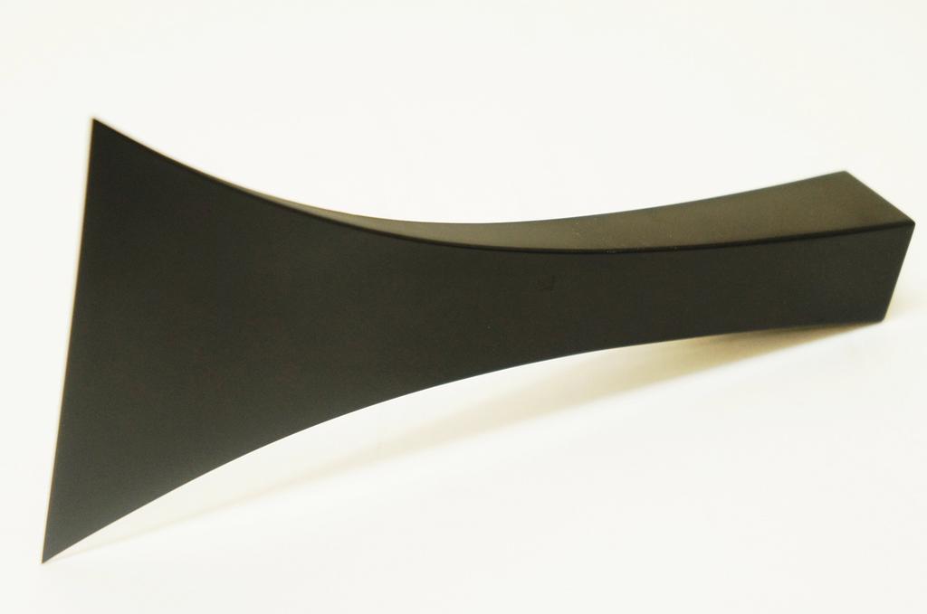 Tsugaru Shamisen Size Black Plastic White Elephant Mark Plectrum, 14, Plectrum,