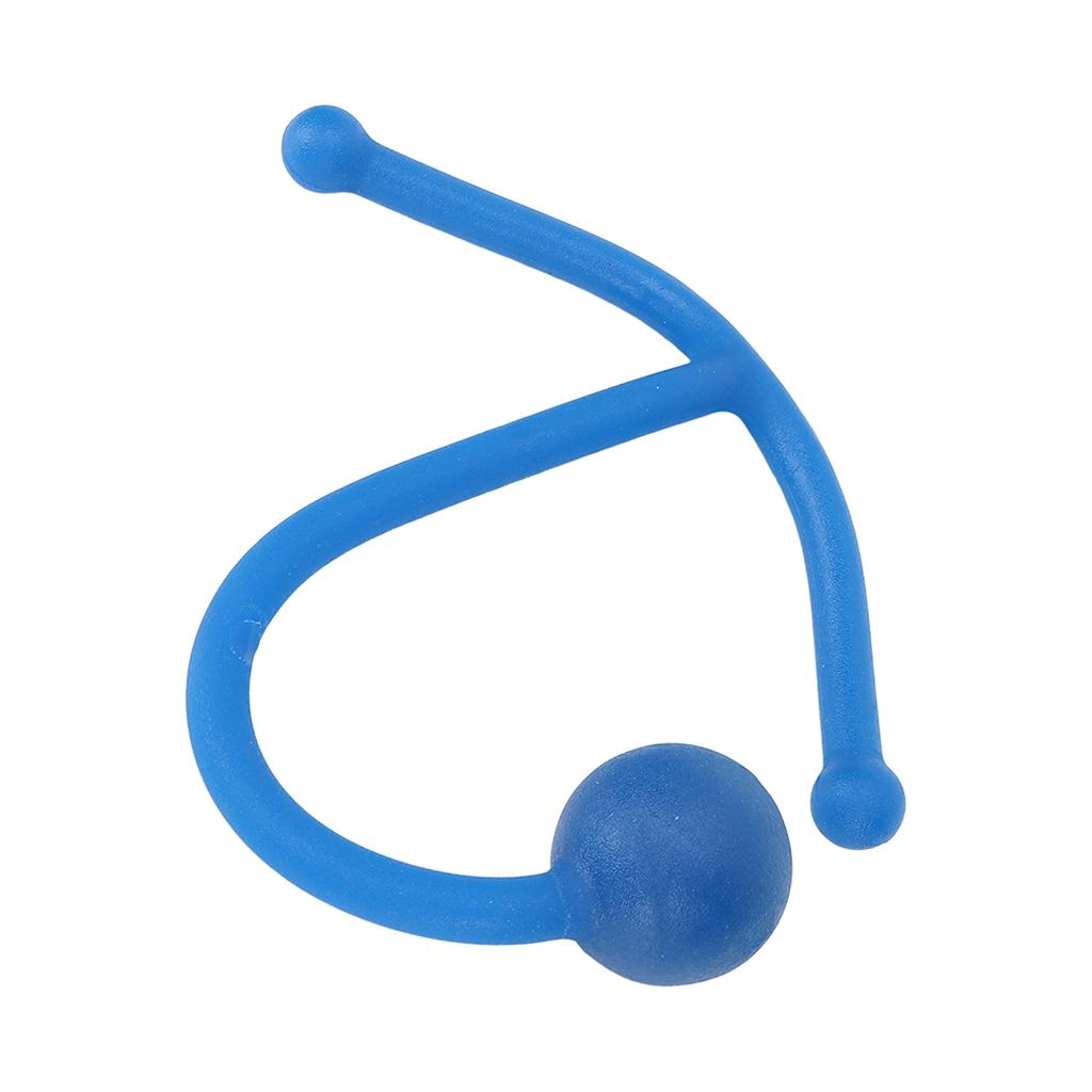 Übungsbänder Blau Starke Zugkraft SEBS-Material Weicher Griff Yoga-Band mit Ball Trainingsgerät für Zuhause