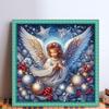 Full Embroidery Cotton Thread 14CT Printed Angel Cross Stitch Kit Art