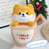 Cute Dog Cat And Raccoon Plush Doll With Pp Cotton Filling For Kids And Collectors