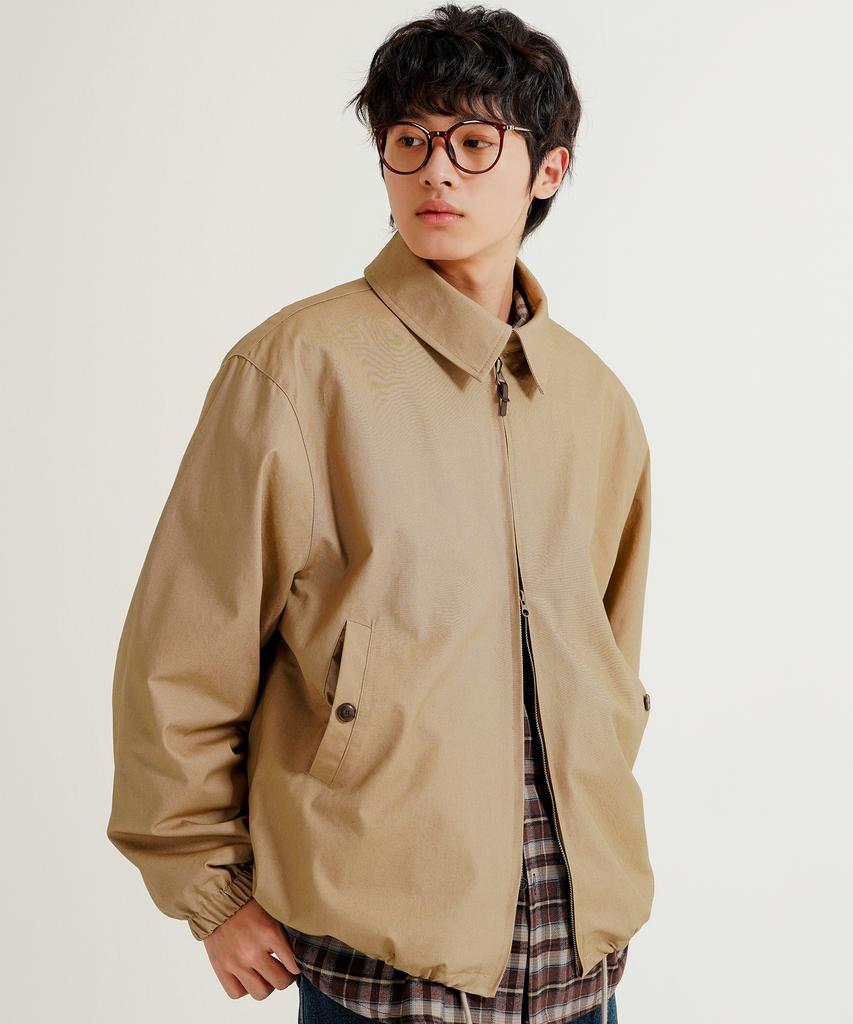 Wv Project Duff Oxford Cotton Jacket Beige Jiot7773