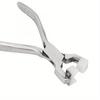 Stainless Steel Eyeglasses Adjust Nose Plier Spectacle Glasses Frame Jewelry Nylon Flat Jaw Ring Plier Repair Tool Accessory.