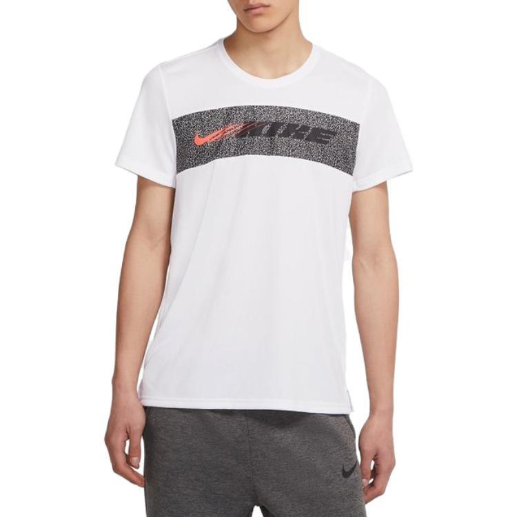 New Nike T Shirts Men's White CZ1497-100