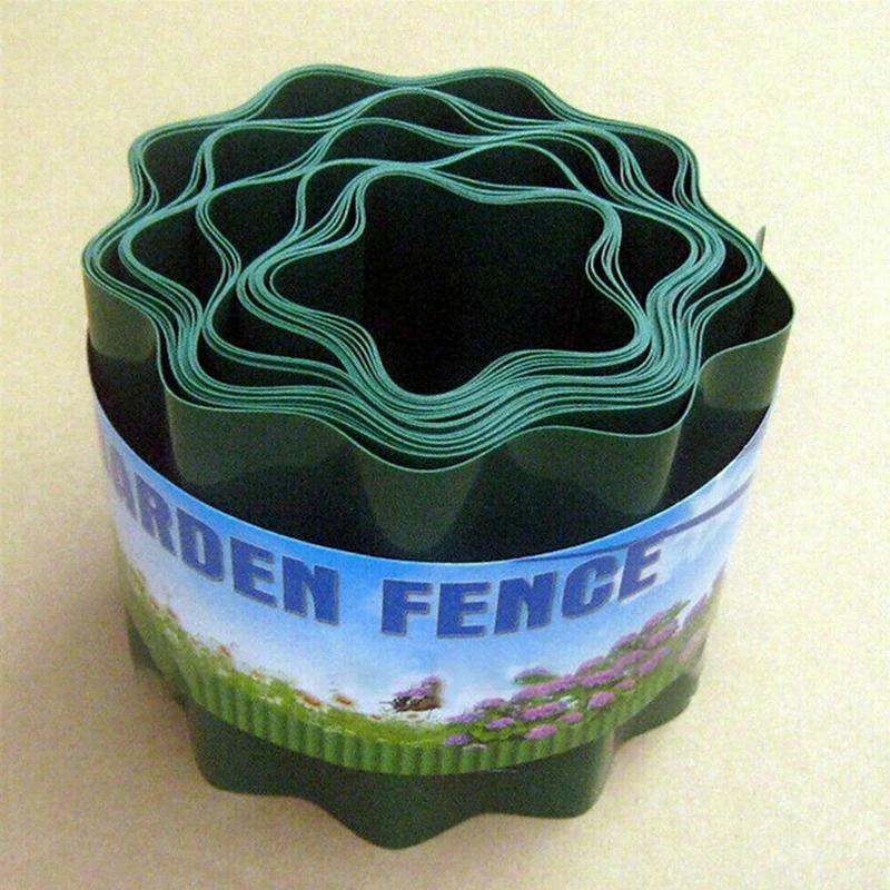 10/15/20cmx9M Garden Lawn Border Fence Home Backyard Border Garden Fence Grass Edge Wall Supplies