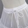 Elastic Wedding Hoop Skirt 6 Steel Hoops Full Bells Crinoline Underskirt For Bridal Party Dress Formal Dress Pettiskirt