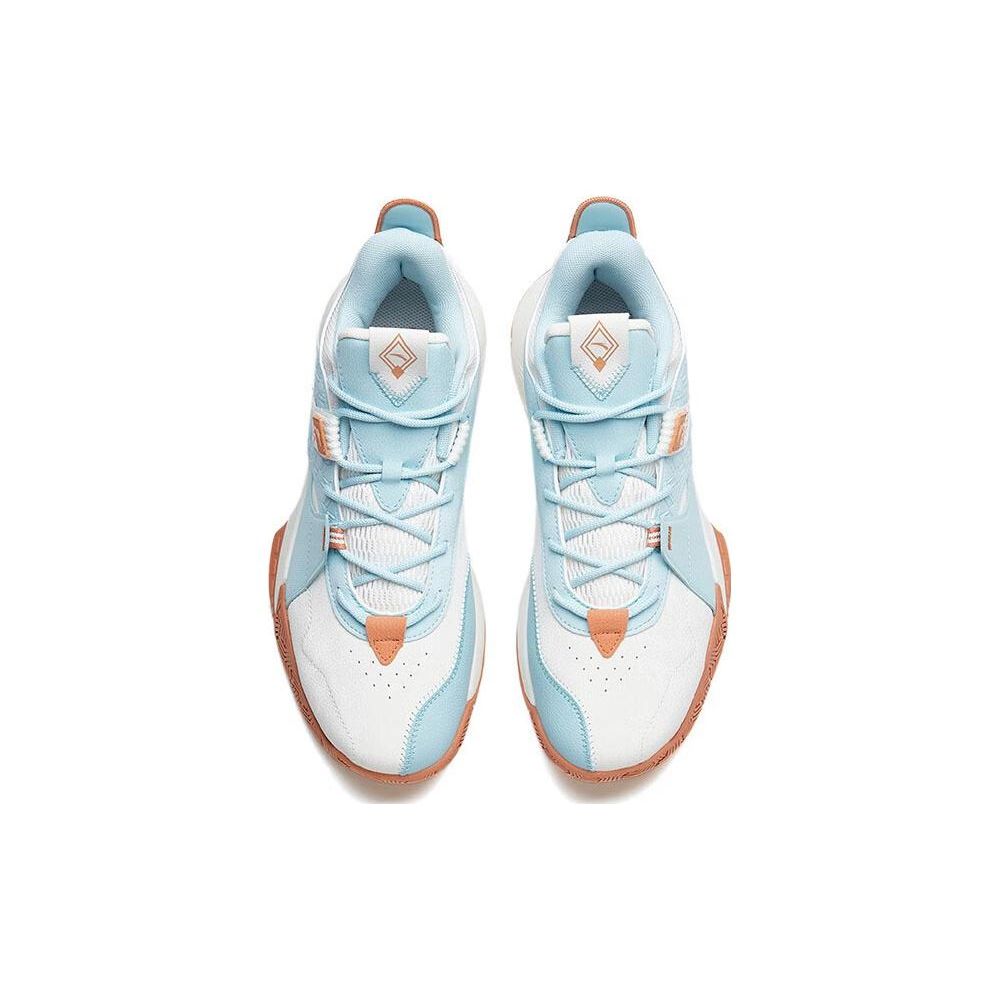 Anta Speedy 2 Basketball Shoes Men Sneakers Gray Blue 112241610-4