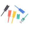 10pcsTest Hook SMD IC 6 Colors Clip Grabbers Test Probe For Electronic Testing Grabber Crocodile Clip Hook Test Clip