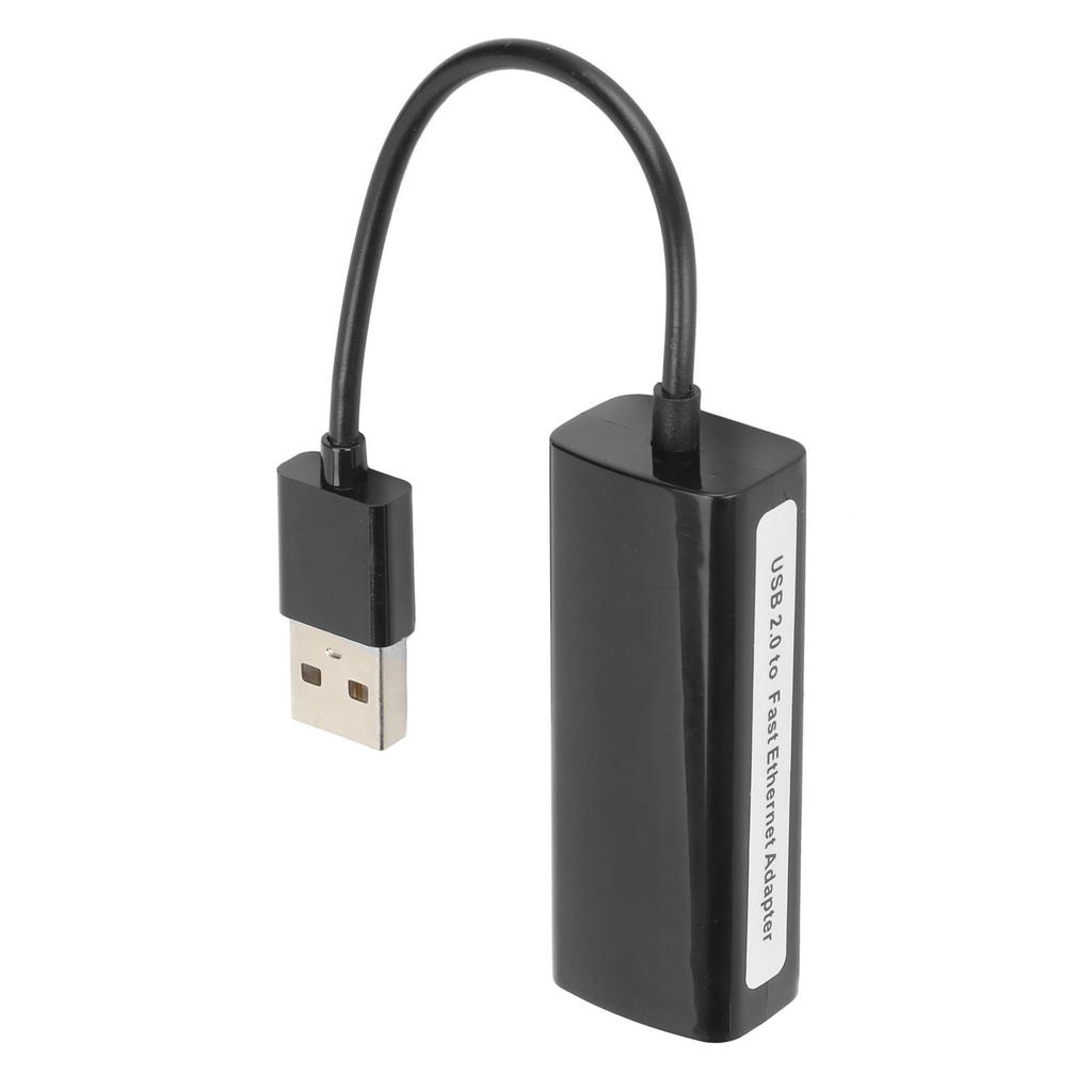Ethernet Adapter USB to 10 100 Mbps Plug and Play Wired LAN Network Adapter for Switch for Windows for OS X