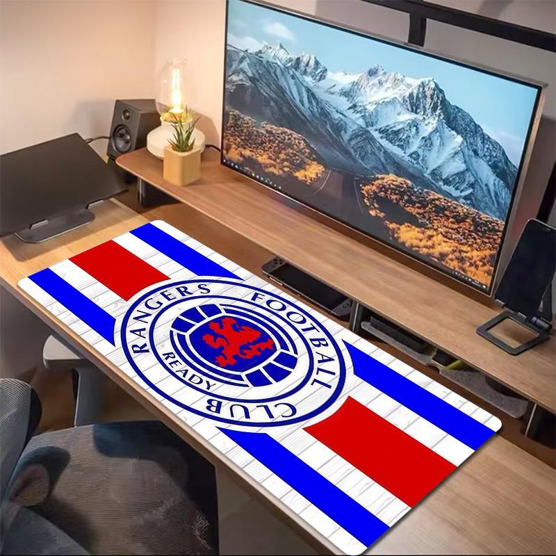Rangers FC2 Print Cushion Non-slip Laptop Tablet Big Mousepad XXL Mat Mini PC Playmat With Lock edge