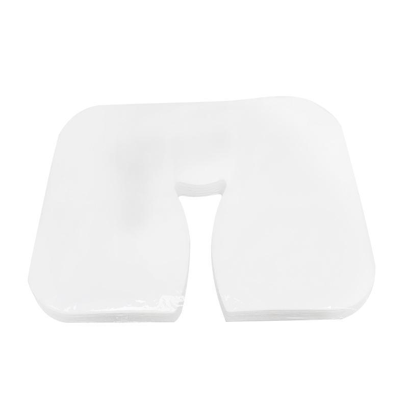 Vliesstoff Einweg U-förmiger Massagekissenbezug für Schönheitssalons