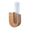 Cat Whisker Jar Mini Wooden Test Tube Vase For Whiskers Cat Whisker Collection Refrigerator Magnet Pet Hair Keepsake Bottles