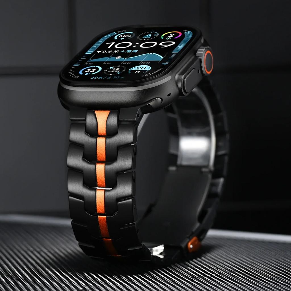 Titanium Strap For Apple Watch Ultra 3 2 49mm Band Series 11 10 46mm 42mm Luxury Metal Bracelet iWatch 9 8 7 6 SE 45mm 44mm 41mm