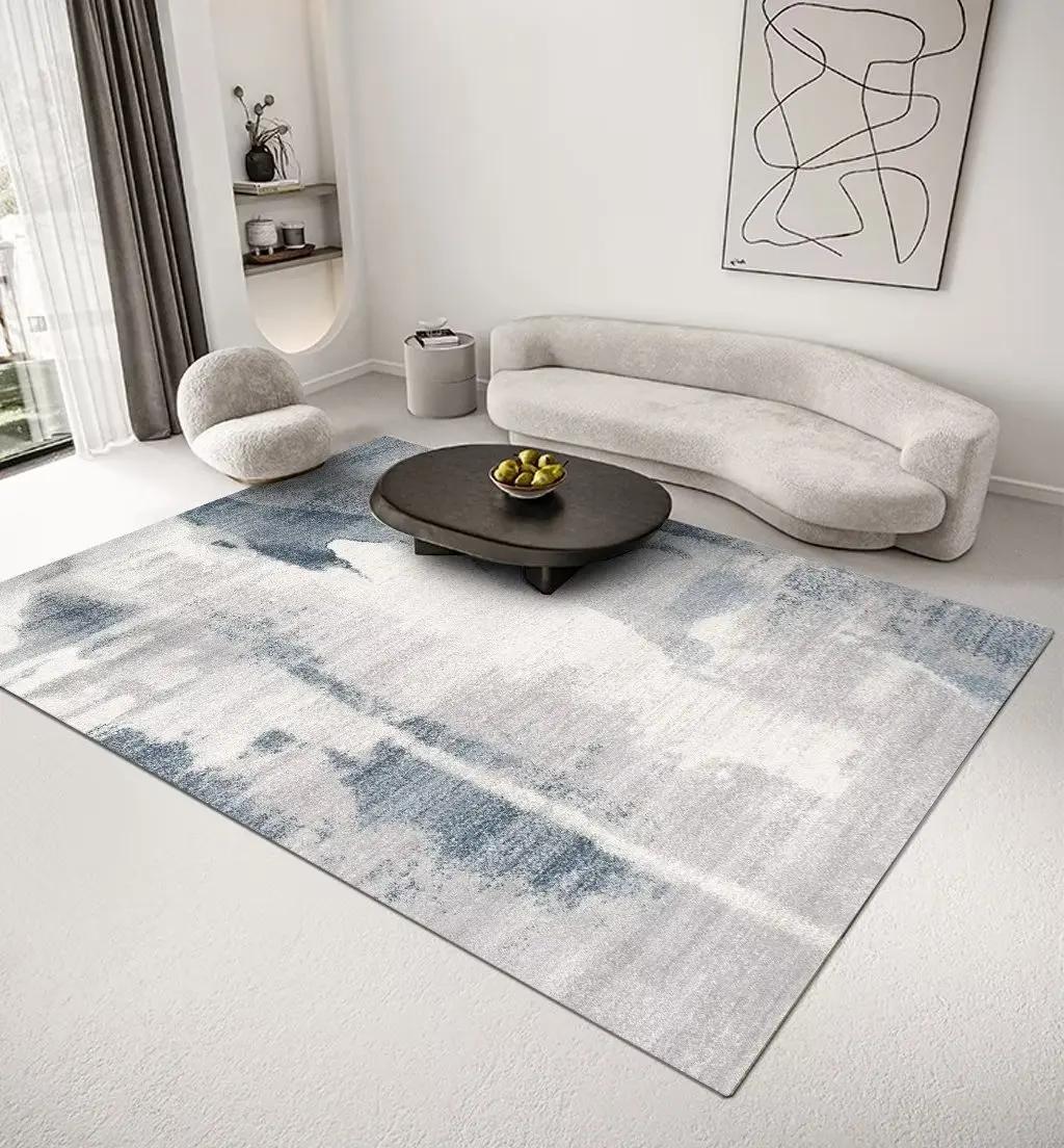 Alfombra Minimalista Color Sólido Estilo Japonés Beige Alfombras para Sala de Estar Dormitorio Guardarropa Felpudo Pasillo Área de Sofá Alfombra Grande 40x60cm