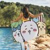 Cute C-Chiika-waS Towel Quick Drying Beach Towels Are Suitable For Swimming Pools Camping Yoga And The Gym