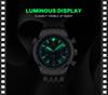 Hodinky na quartz s supwatch nerezovým páskem 3ATM jednoduché ležérní studijní analogové populární značkové dárek Pánské náramkové hodinky, muži, funkce, datum,