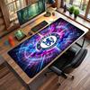 Alfombrilla de Ratón Grande Impresa del Chelsea FC, Alfombrilla de Escritorio para Gaming de Goma Suave Antideslizante para Decoración de Oficina, Portátil y Computadora