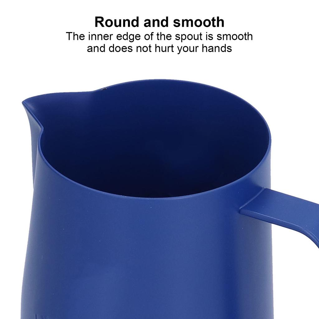 Nerezová konvička na kávu šálek na napěnění mléka s výlevkou proti odkapávání do kuchyně(400 ml )