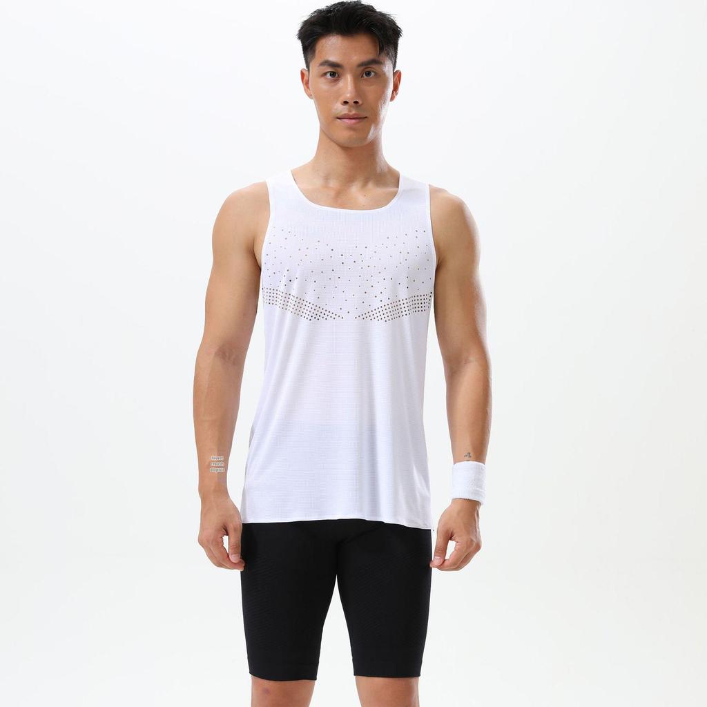 Taped Seam Wind Tunnel Running Vest - Quick-Dry Summer Sports Tank for Men & Women, Ideal for Marathon & Track Training