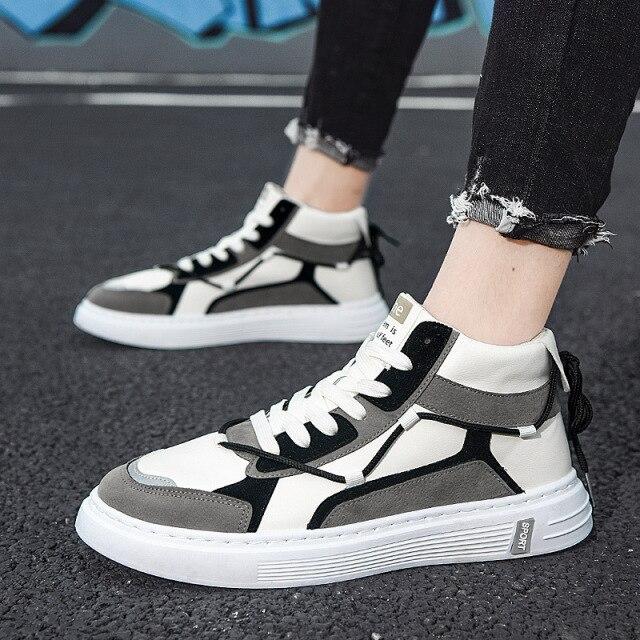 

Мужские кроссовки средней высоты Flyweaving, удобные кроссовки для бега, мужские кроссовки для активного отдыха, высококачественная повседневная обувь для ходьбы 41 лаймовый