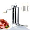 4Pcs Stuffing Tubes Steel Sausage Stuffer Filling Tubes Funnels Nozzles Spare Parts For Any Kitchen, Help Create Fresh Homemade