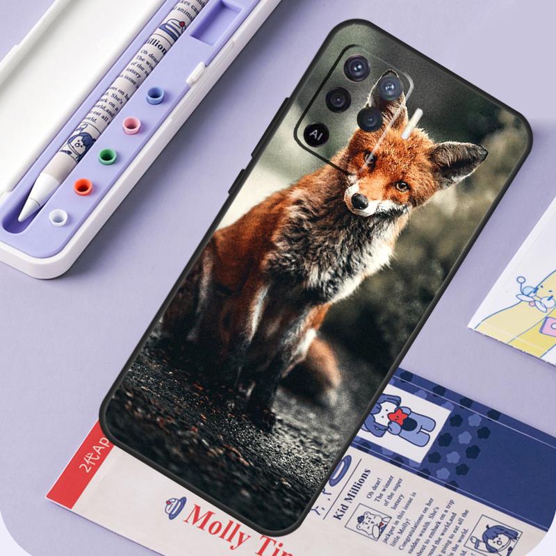 

Cute Fox In Autumn For Oppo A40 A60 A80 A94 A74 A54 A15 A18 A38 A58 A78 A98 A16 A76 A96 A57 A17 A77 A5 Pro Case Oppo A5 Pro 5G