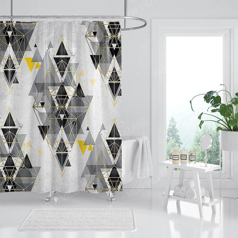 Waterproof Fabric Shower Curtains Bathroom Curtain Accessories Bath Curtain for Shower 180x200cm 240*200 Anime Boho Decoration