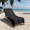 Leopard Print Beach Towel Polyester Material Durable Lightweight Portable For Beach Vacation Bath Swimming Diving Travel