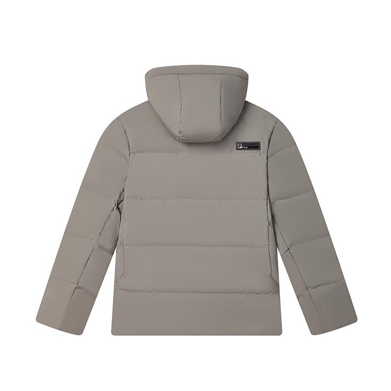 New FILA Down Jacket Men's Raw Brown F11M443911FBN