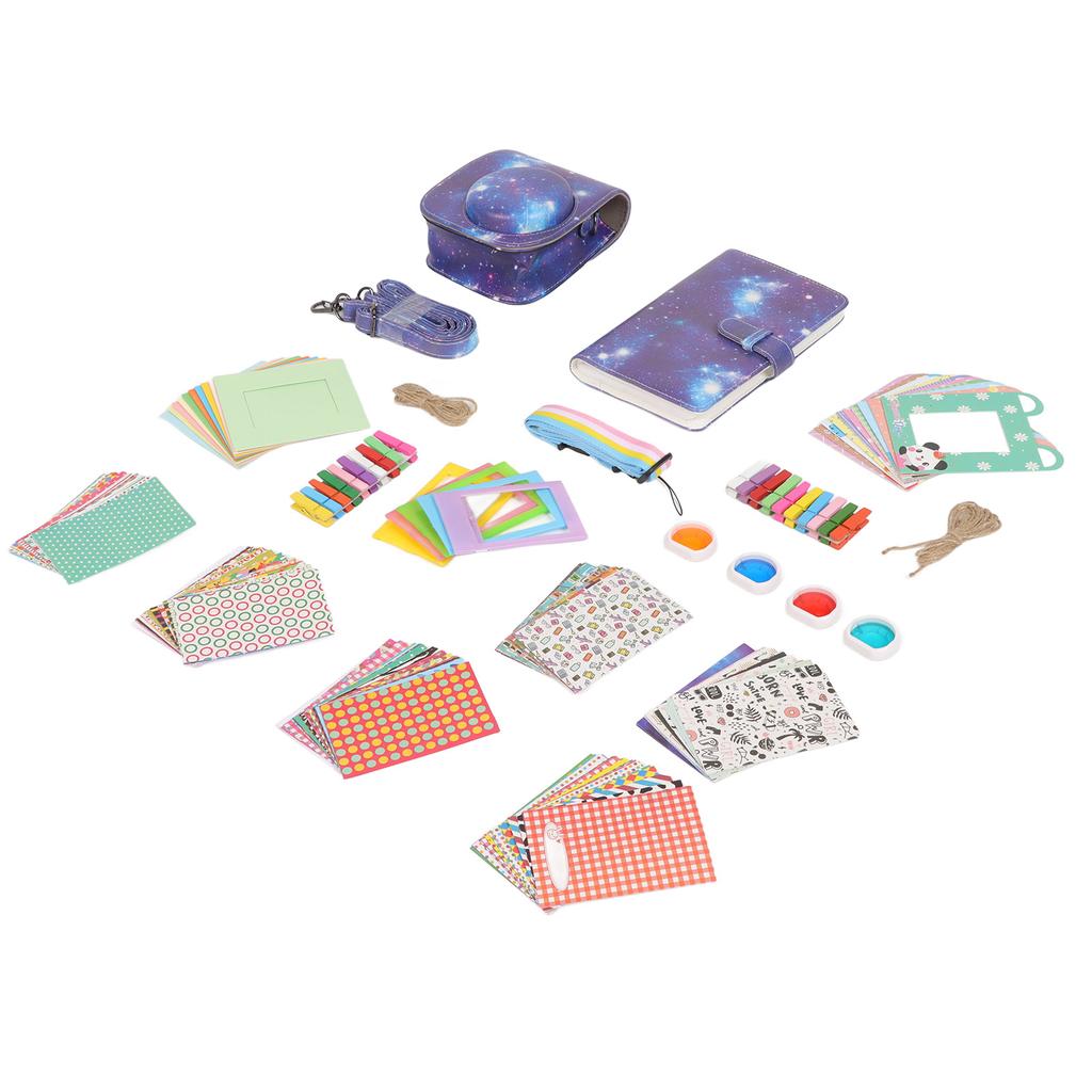 For Fujifilm Mini 11 Accessories Bundle Kit Includes Camera Case Album Color Filter Camera Case Stra