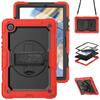 Rotating Stand Case With Wrist Strap IPad Air 11 Inch A16 Shockproof Silicone Cover Kickstand Anti-Slip Scratch