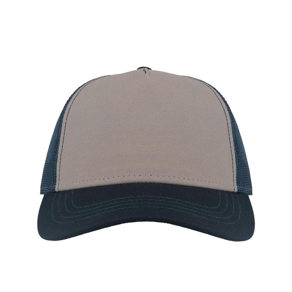 Atlantis Rapper Canvas 5 Panel Trucker Cap