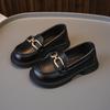 Girls' Spring 2026 British-Style Leather Shoes - Versatile, Soft Sole, Casual Korean Fashion
