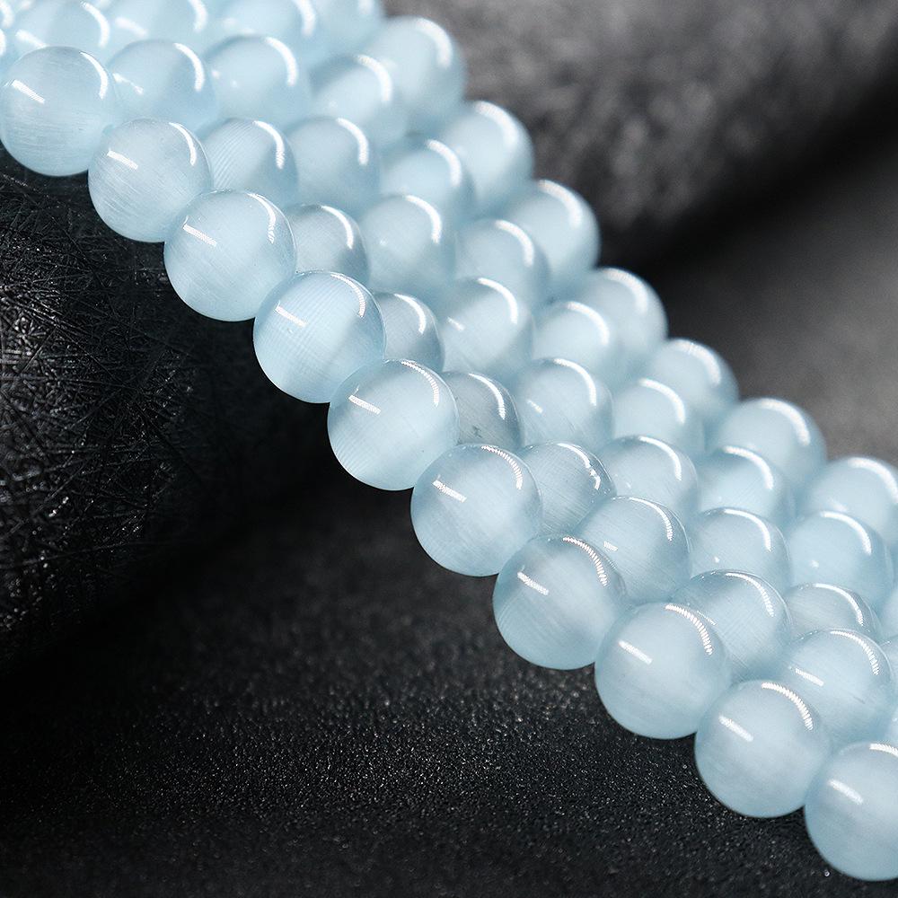 Cat Eye Jade Agate Gradient Buttons: DIY Accessories & Loose Beads Ornaments.